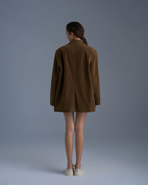 Oversized Suede Jacket