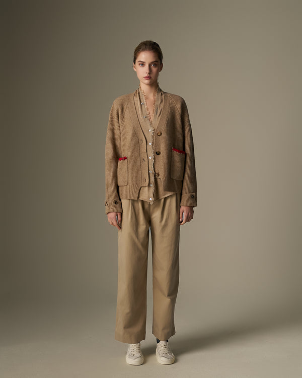 Yak Wool Knitted Cardigan