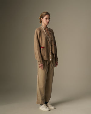 Yak Wool Knitted Cardigan