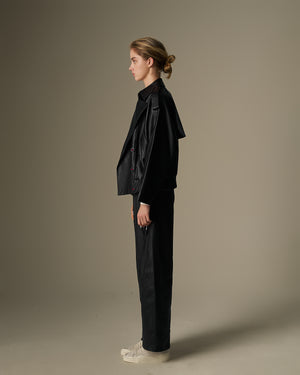 Balloon Leather Jacket