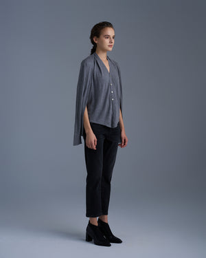 Faux Two-Piece Cardigan