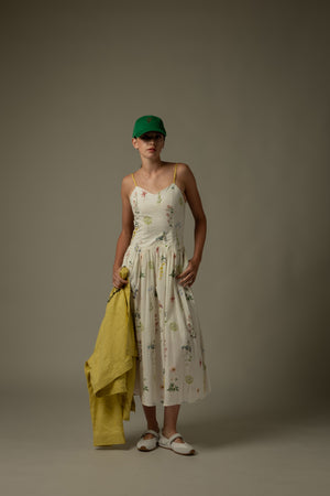 Floral Charm Strap Sundress