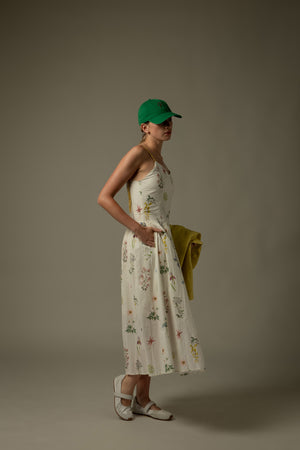 Floral Charm Strap Sundress