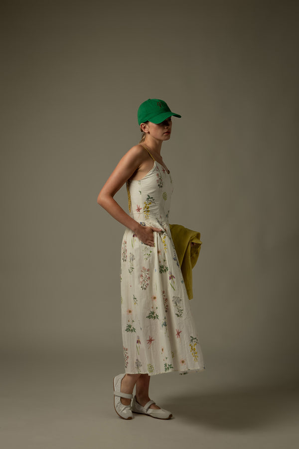 Floral Charm Strap Sundress