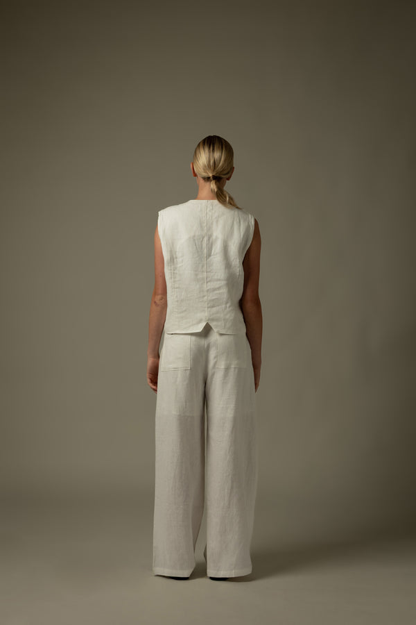 Drawstring Waist Long Pants