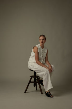 Drawstring Waist Long Pants