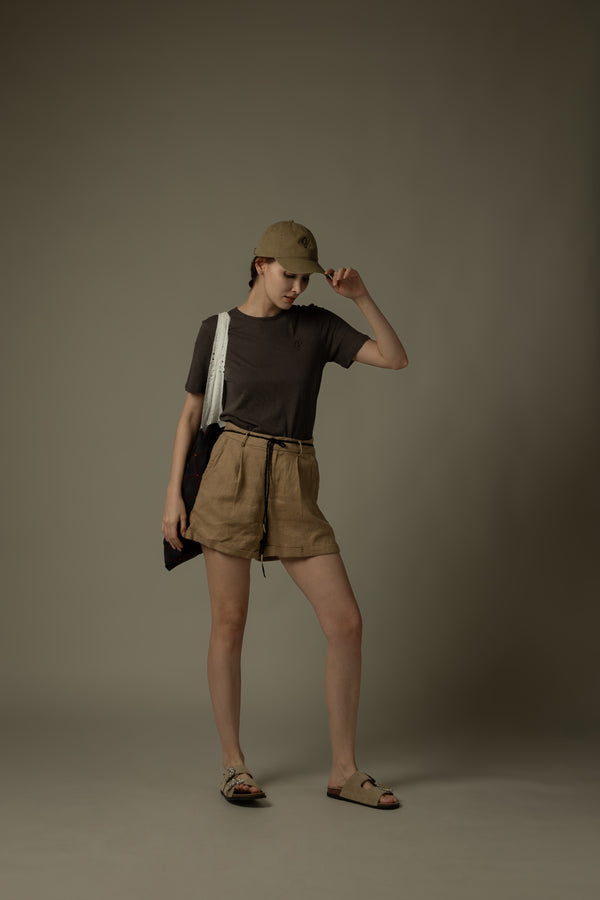 Braided Drawstrings Shorts