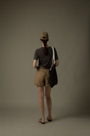 Braided Drawstrings Shorts