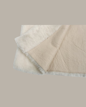 Fur Coat with Lapel Collar