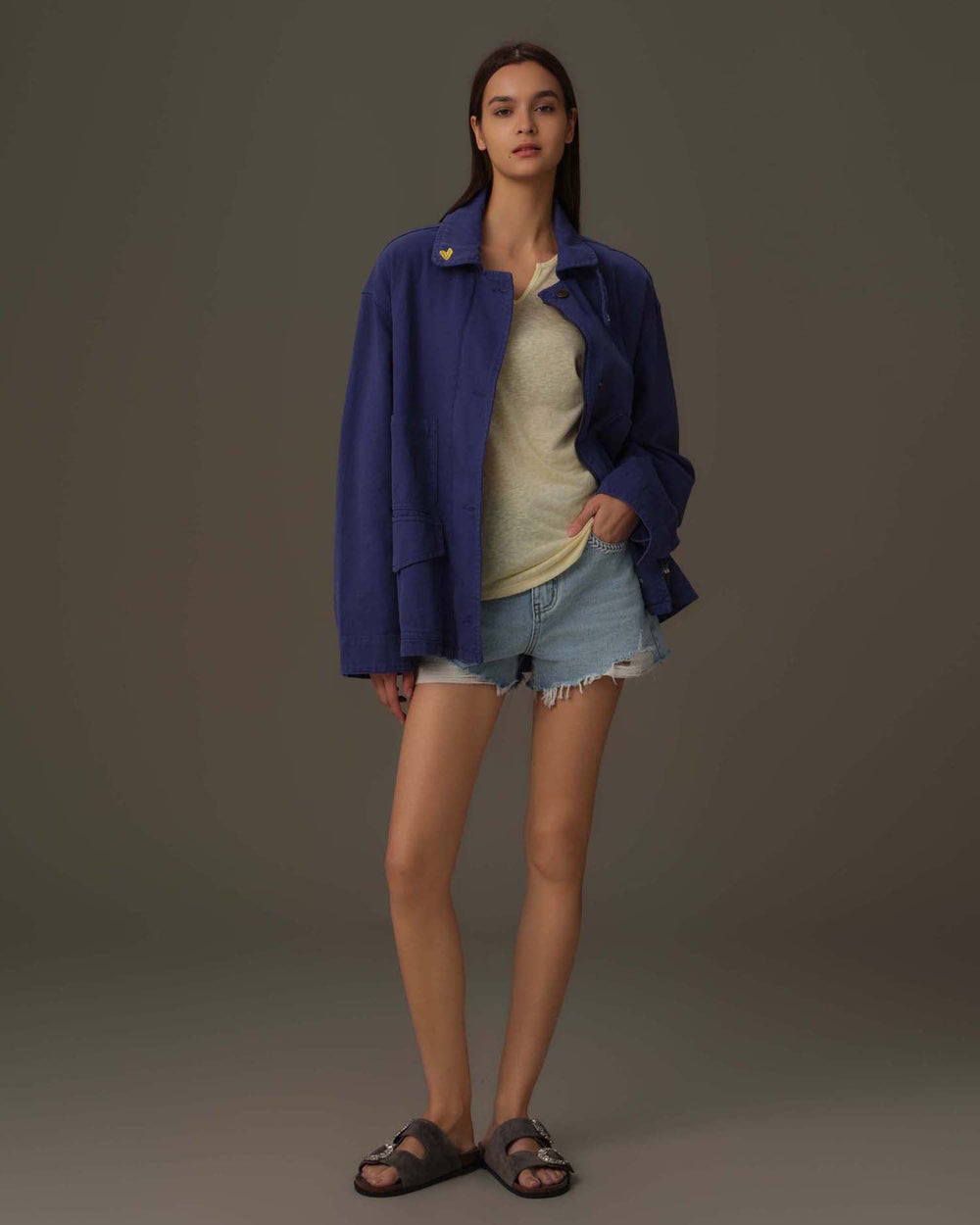 Eternal Stitch Cotton Jacket