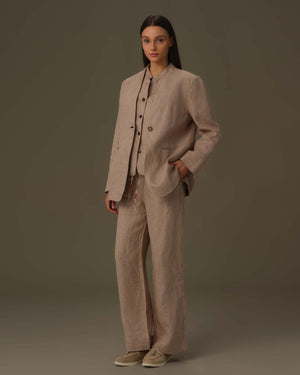 100% Linen Classic Blazer