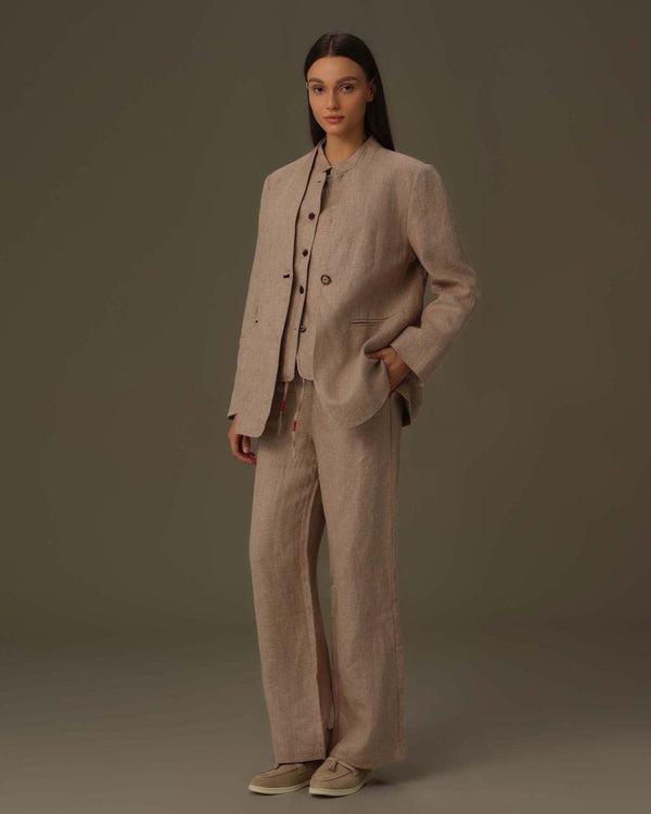 100% Linen Classic Blazer