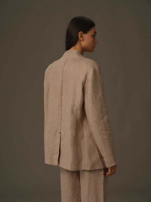 100% Linen Classic Blazer
