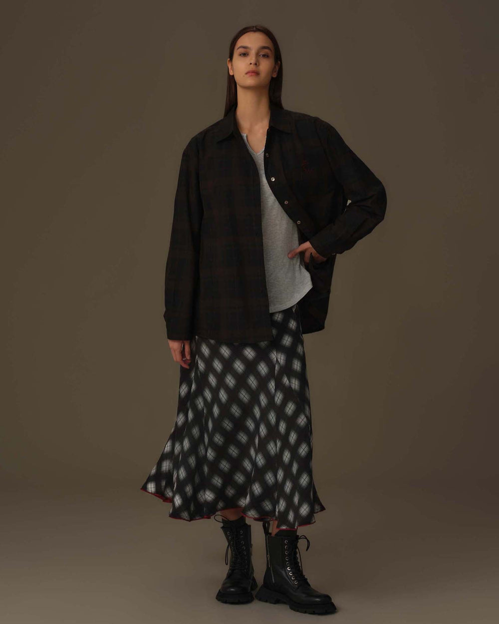 Classic Plaid Cotton Shirt