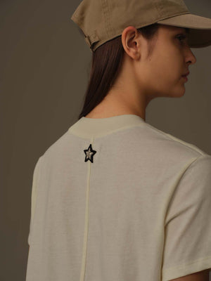 Star Embroidery Short Sleeve Tee