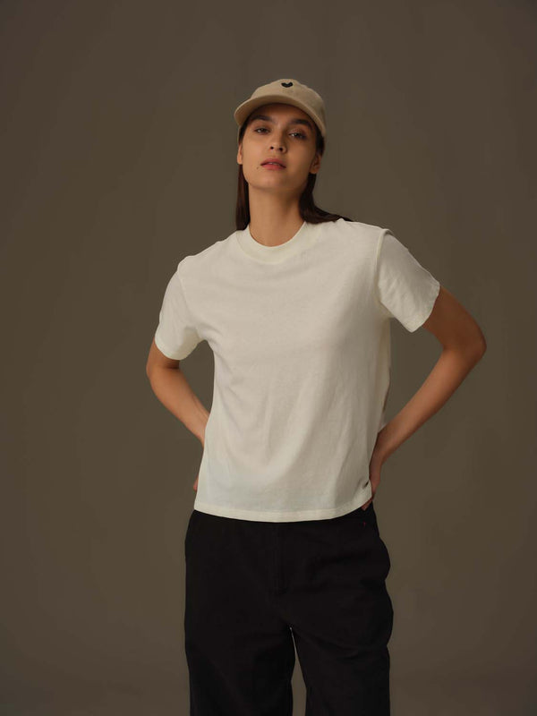 Star Embroidery Short Sleeve Tee