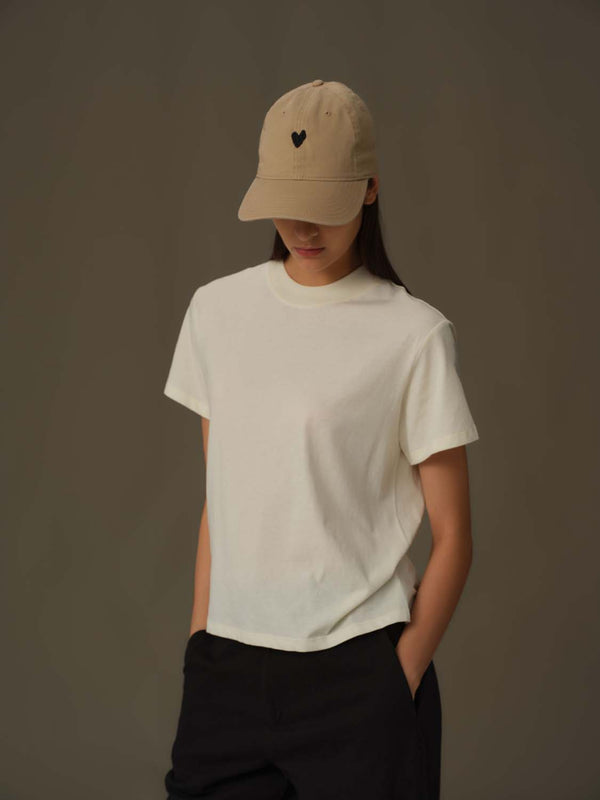 Star Embroidery Short Sleeve Tee