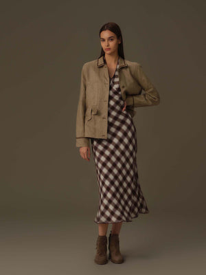 Classic Belted Utility Jacket