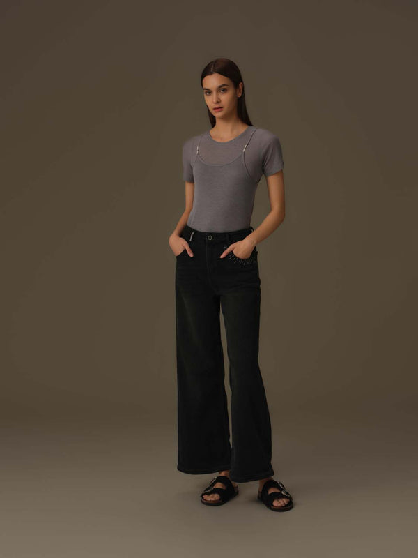 Two-Layers Short Sleeve Tee