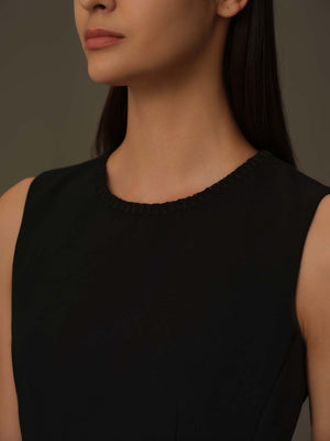 Fit-and-Flare Tank Dress