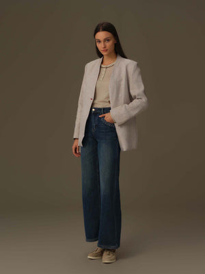 100% Linen Classic Blazer