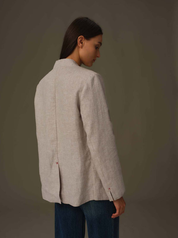 100% Linen Classic Blazer