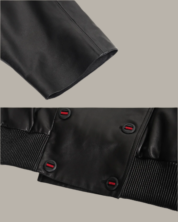 Balloon Leather Jacket