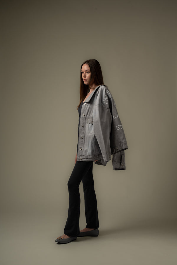 Embroidered Denim Jacket