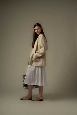 Stitch Detailed Jacket