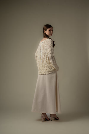 Slit Detailed Midi Skirt