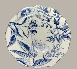 Blue Botanical 8" Breakfast Plate