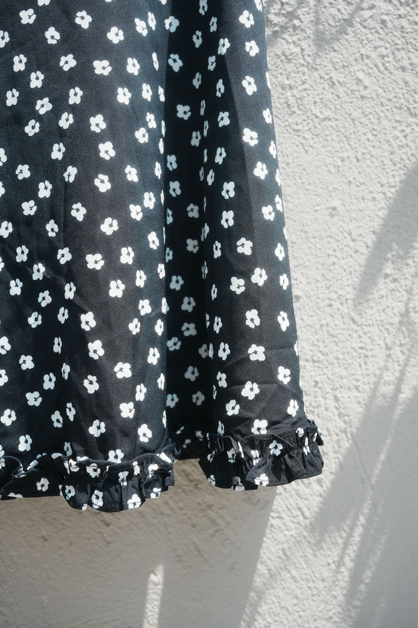 Floral Print Midi Skirt