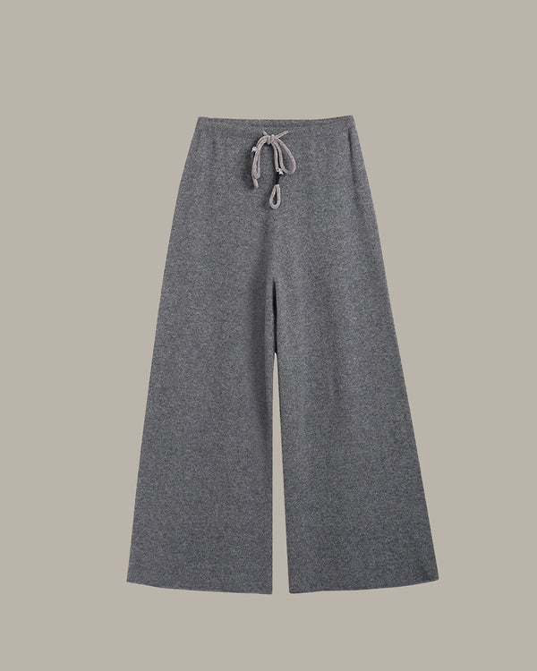 Drawstring Wool Trousers