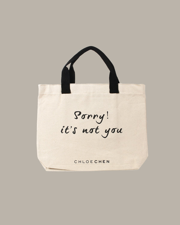 SORRY Canvas Tote Bag