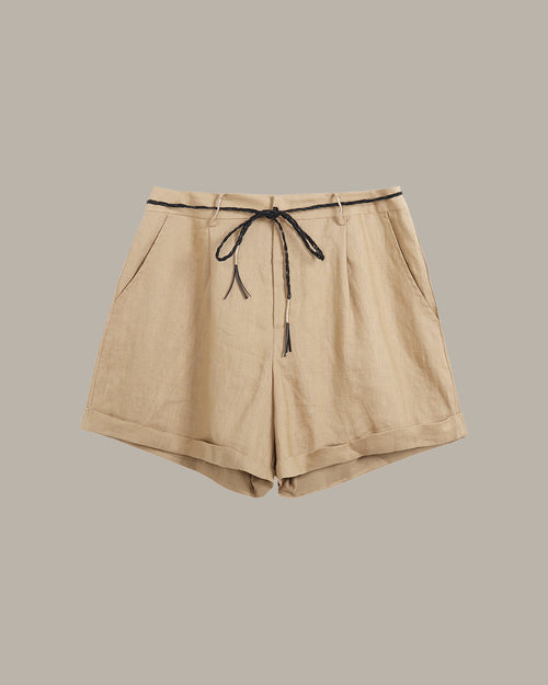 Braided Drawstrings Shorts