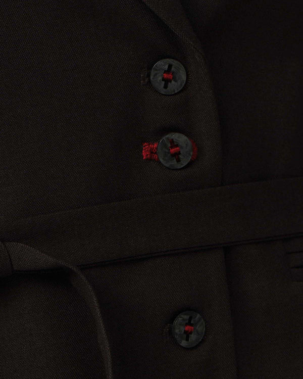 Oversized Belted Blazer