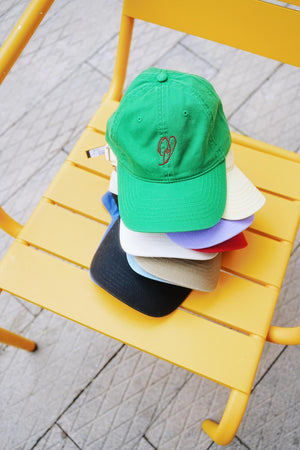 Heart Embroidery Cap