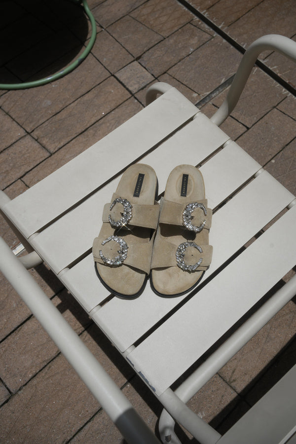 Antonia Rhinestone Sandals
