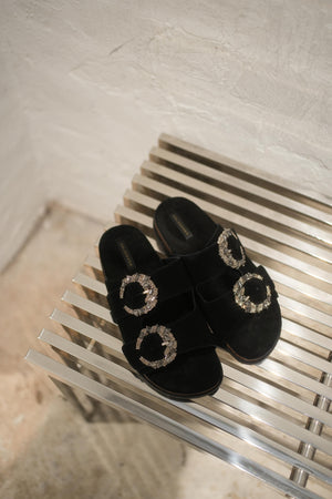 Antonia Rhinestone Sandals