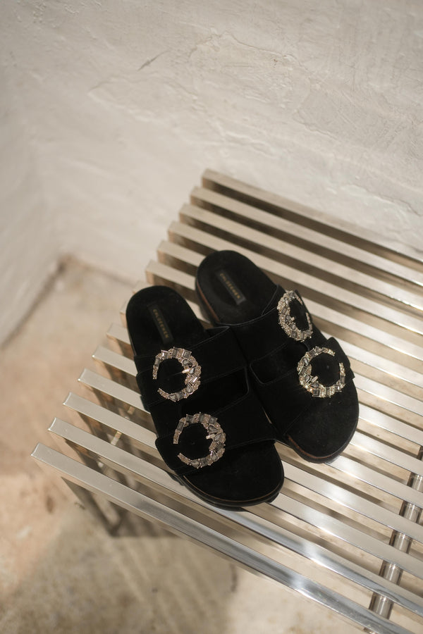 Antonia Rhinestone Sandals