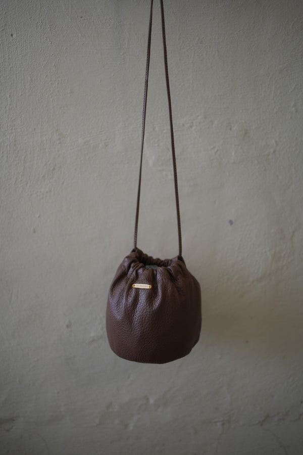 Leather Bucket Bag