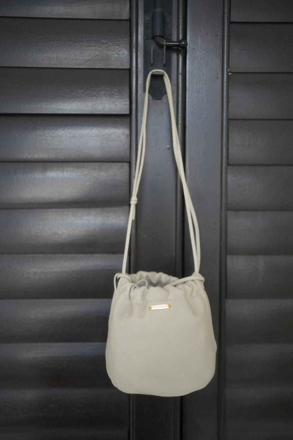 Leather Bucket Bag