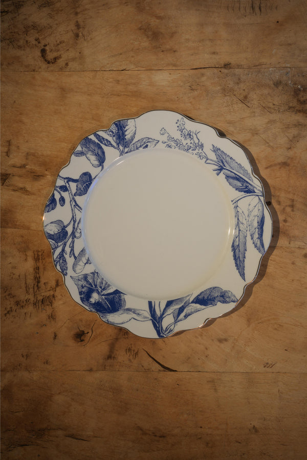 Blue Botanical 9" Dinner Plate