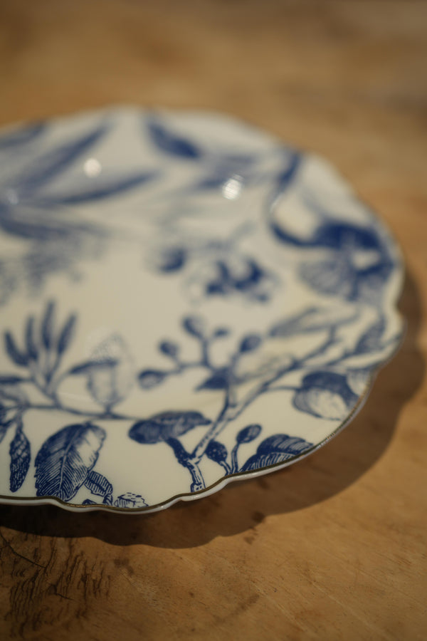 Blue Botanical 8" Breakfast Plate
