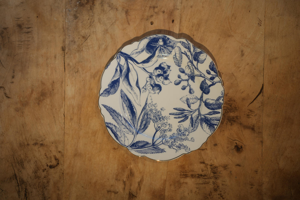 Blue Botanical 8" Breakfast Plate