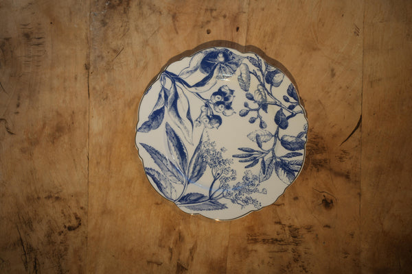 Blue Botanical 8" Breakfast Plate