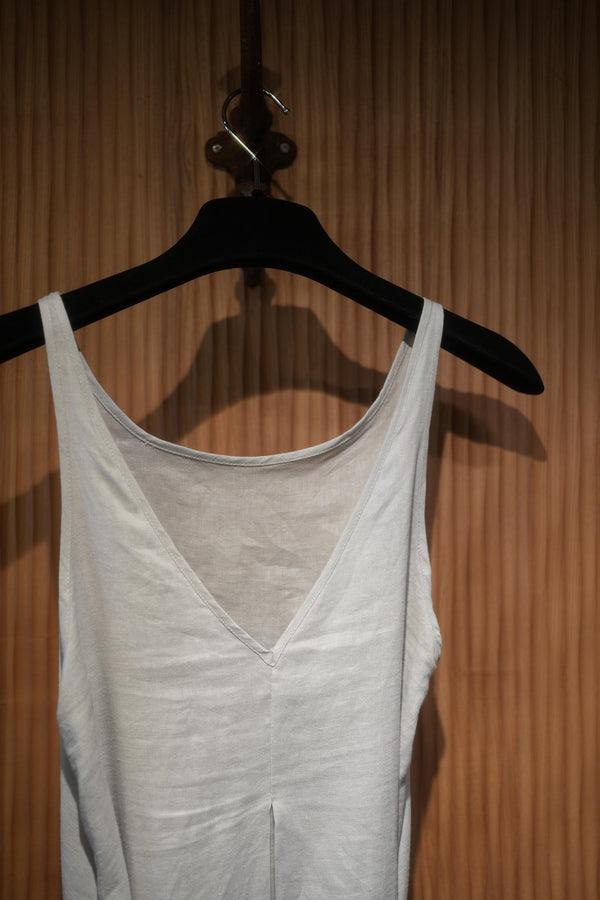 Braided-Drawstring Maxi Dress