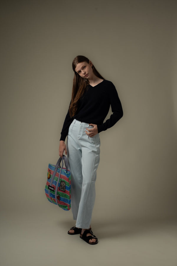 Cashmere V-Neck Jumper