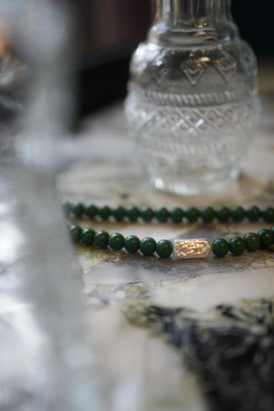 Beaded Necklace In Green