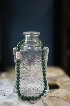 Beaded Necklace In Green